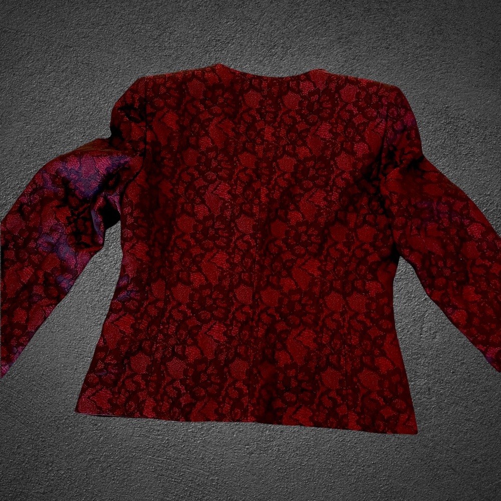 Evan Picone Black Label Victorian Design Blazer - Picture 10 of 10